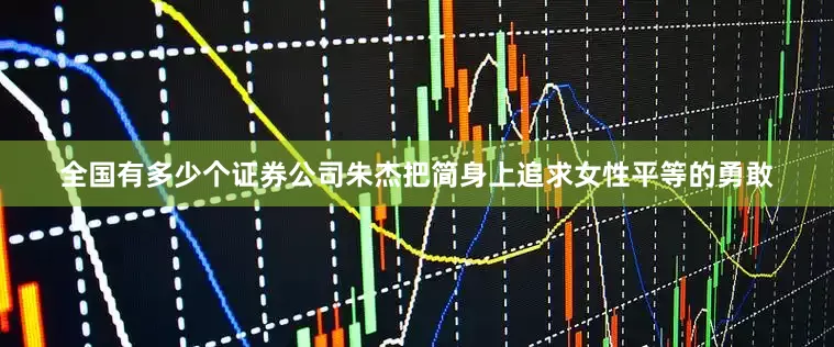 全国有多少个证券公司朱杰把简身上追求女性平等的勇敢