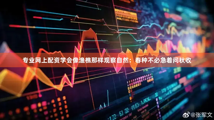 专业网上配资学会像渔樵那样观察自然：春种不必急着问秋收